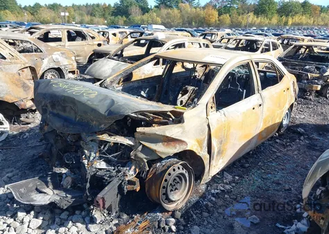 2014 Toyota Corolla Le из США, поврежденный, VIN 2T1BURHE1EC218818